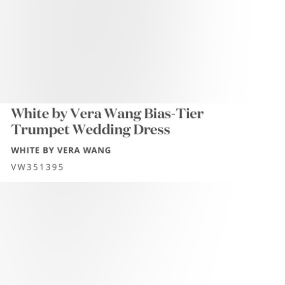 Ivory Organza White by Vera Wang for David's bridal - Picture 7 of 16